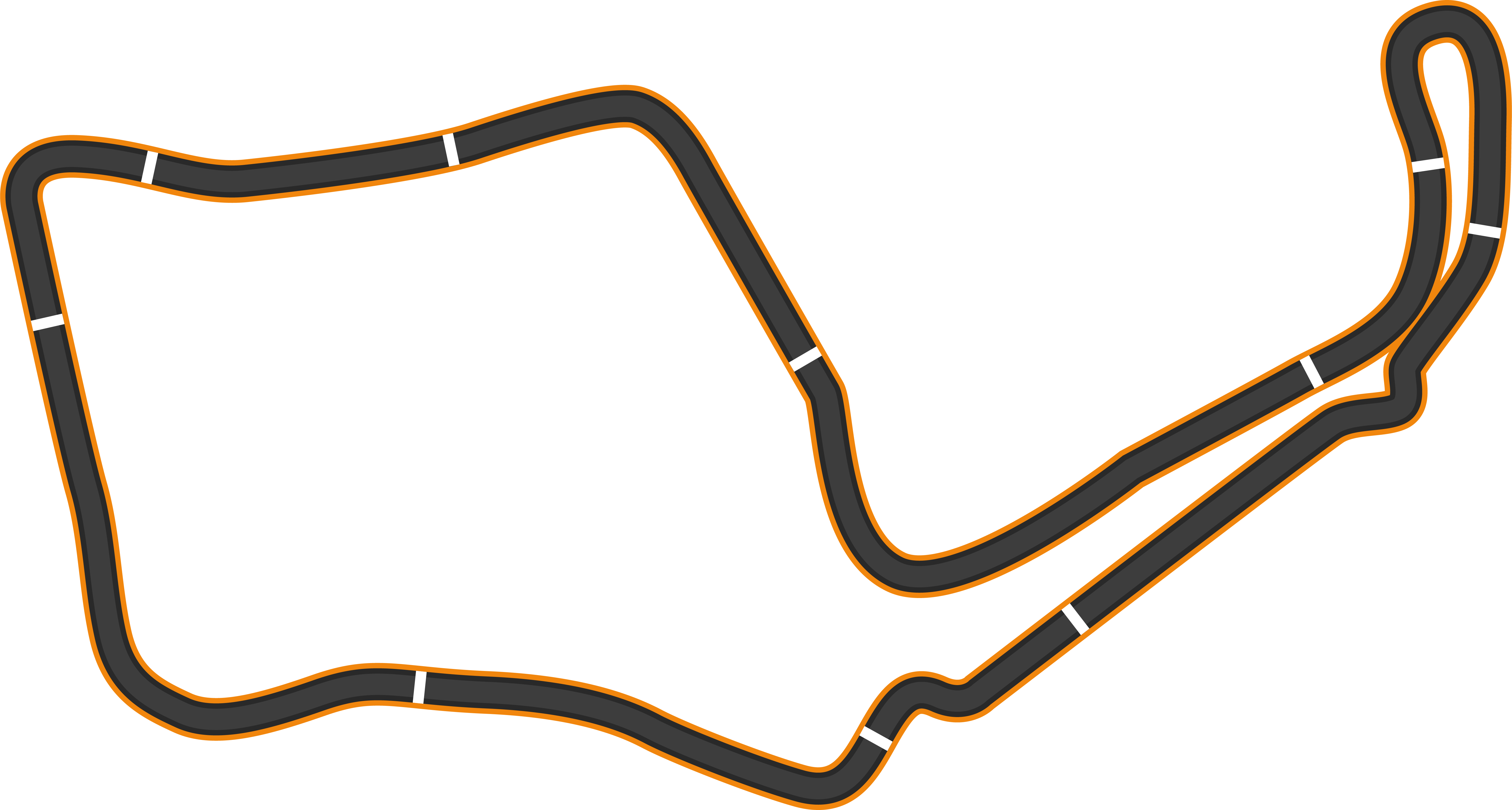 Oulton Park circuit layout